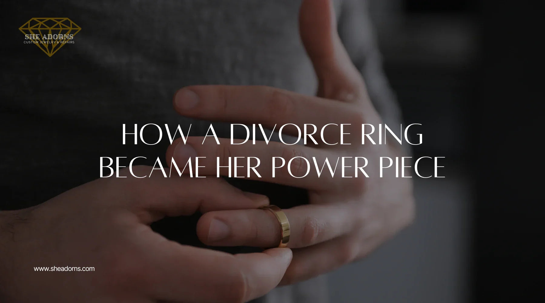 How a Divorce Ring Became Her Power Piece – She Adorns